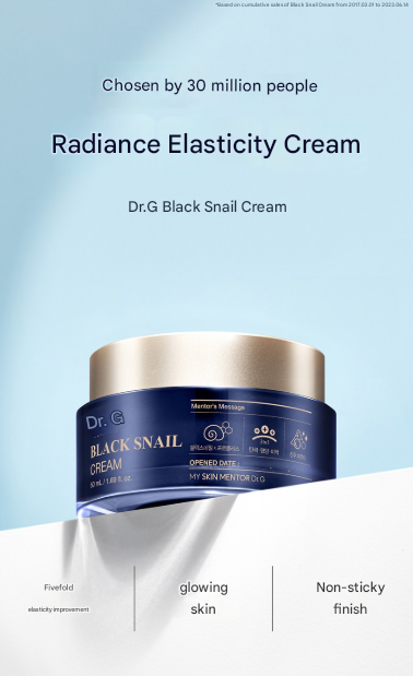 Dr.G Black Snail Cream Duo, 50ml, 2ea